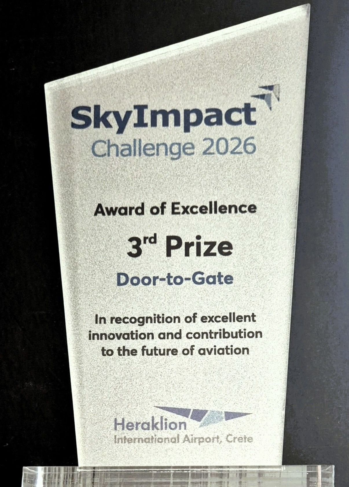 Award of Excellence - SkyImpact Challenge 2026